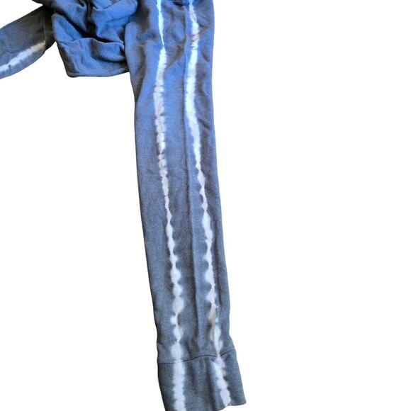 Delia's vintage Y2K off shoulder women's sweatshirt Grey Size Large tie dye - Picture 3 of 7